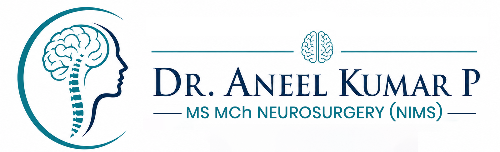 Dr. Aneel Kumar P — MS MCh Neurosurgery (NIMS)